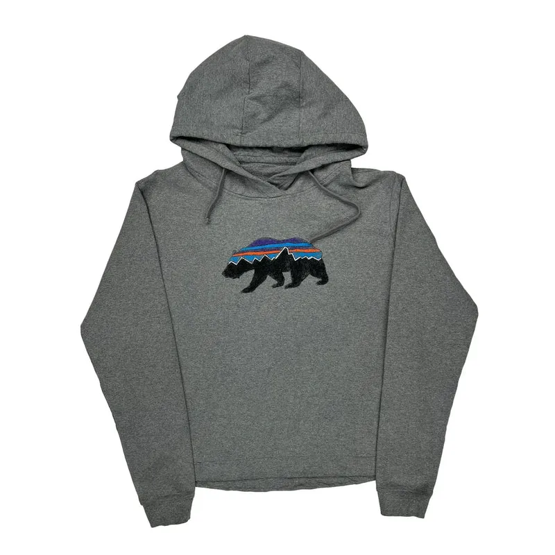 Uprisal Hoody Patagonia Graphic Hoodie - Medium Gray Polyester