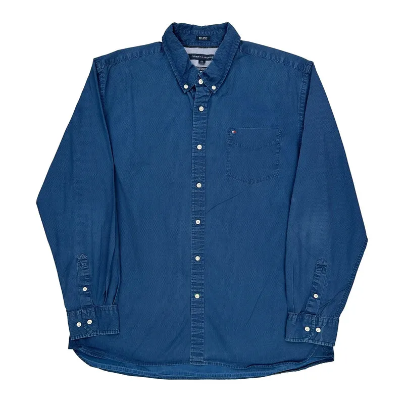 Tommy Hilfiger Shirt - XL Blue Cotton