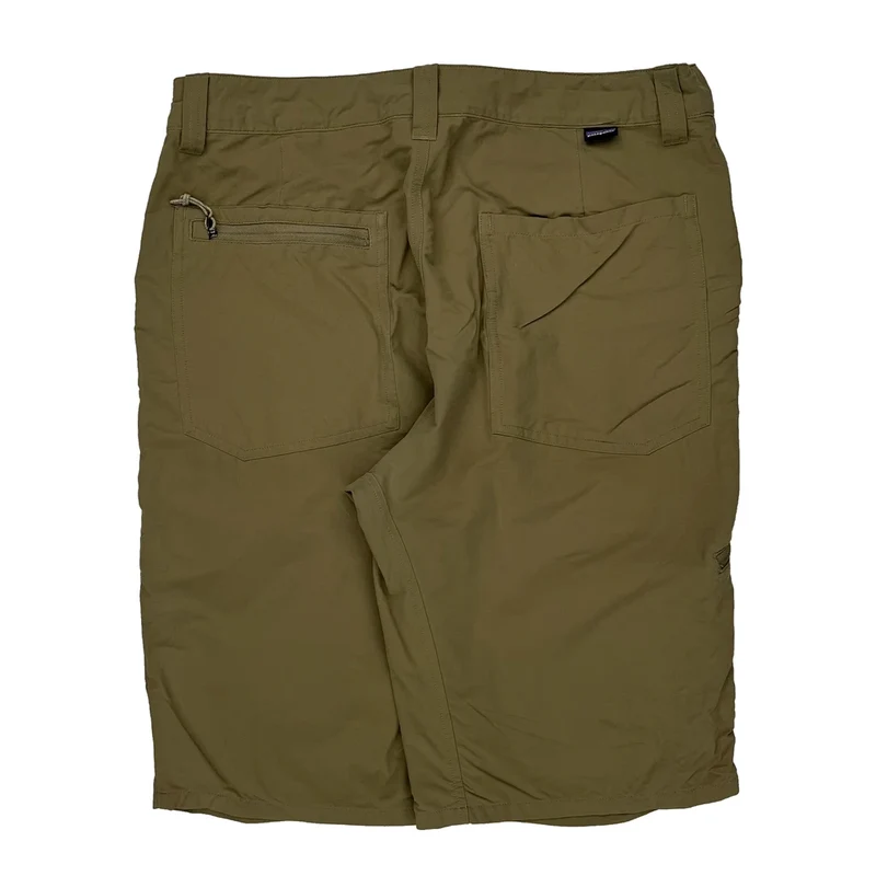 Patagonia Cargo Shorts - 32W 11L Khaki Nylon