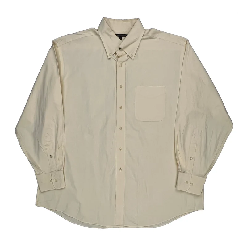 Tommy Hilfiger Shirt - XL Cream Cotton