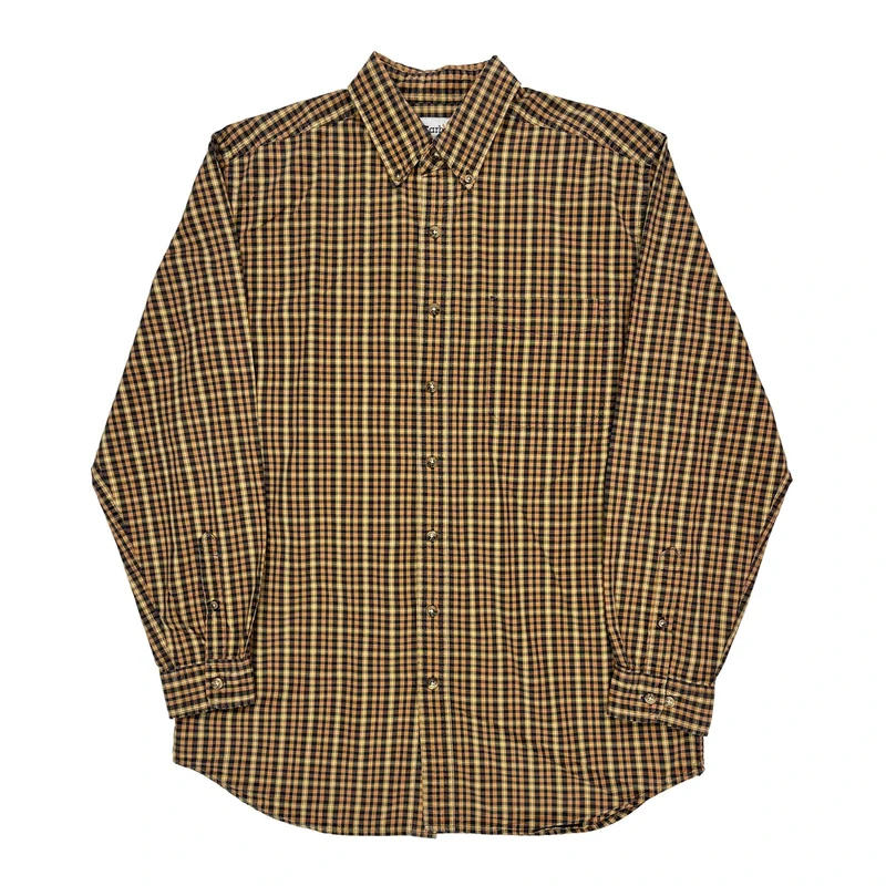 Carhartt Checked Shirt - Large Brown Cotton