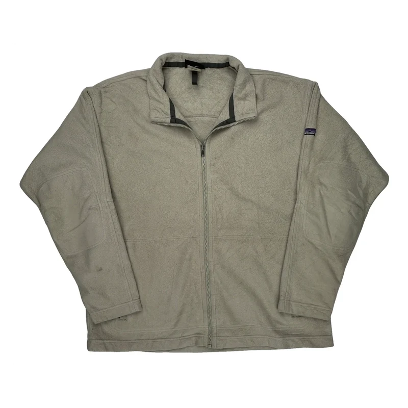 Patagonia Fleece Jacket - XL Gray Polyester