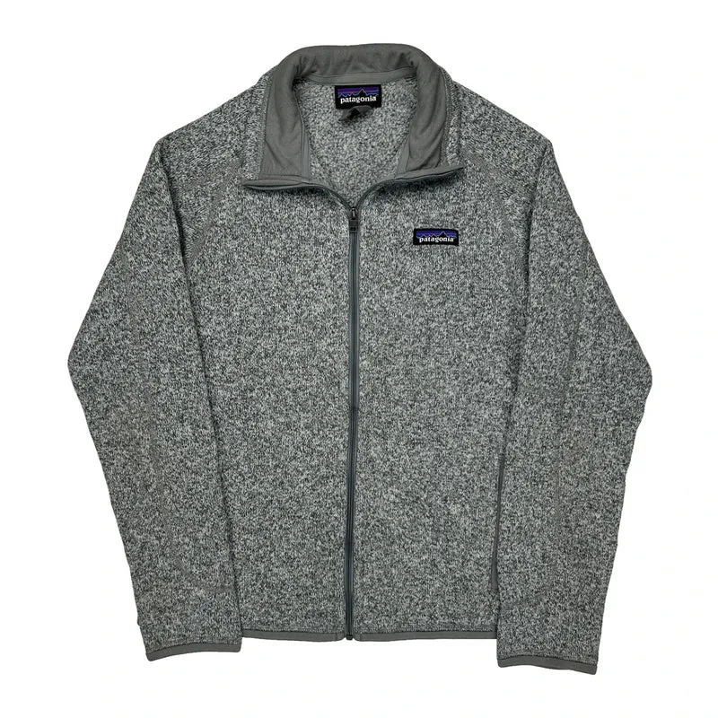 Patagonia Fleece Jacket - Small Gray Polyester