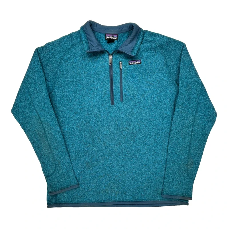 Patagonia Fleece - Large Blue Polyester