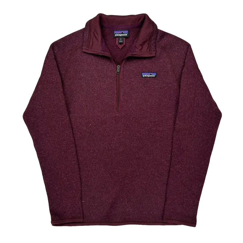 Patagonia Fleece - Medium Burgundy Polyester