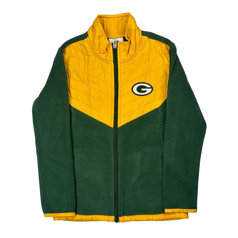 Age 4-5 Nfl Green Bay Packers Fleece Jacket - XS Green Polyester