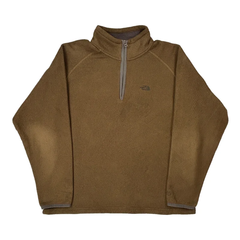 The North Face Fleece - Small Brown Polyester