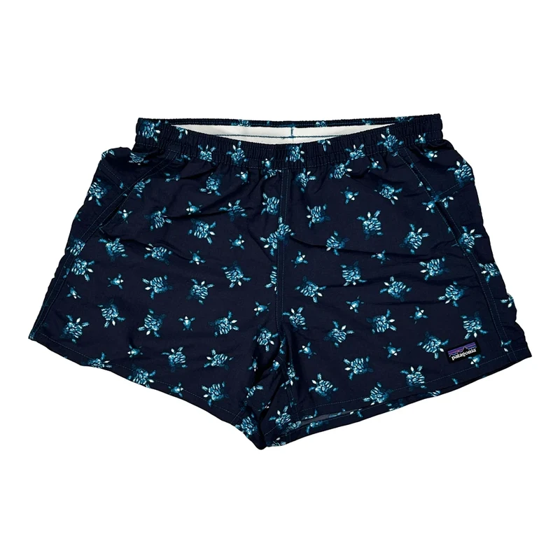 Patagonia Floral Shorts - Smallw 4L Navy Polyester