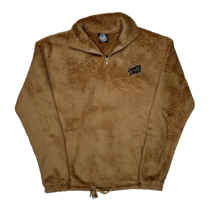 Santa Cruz Fleece - Small Brown Polyester