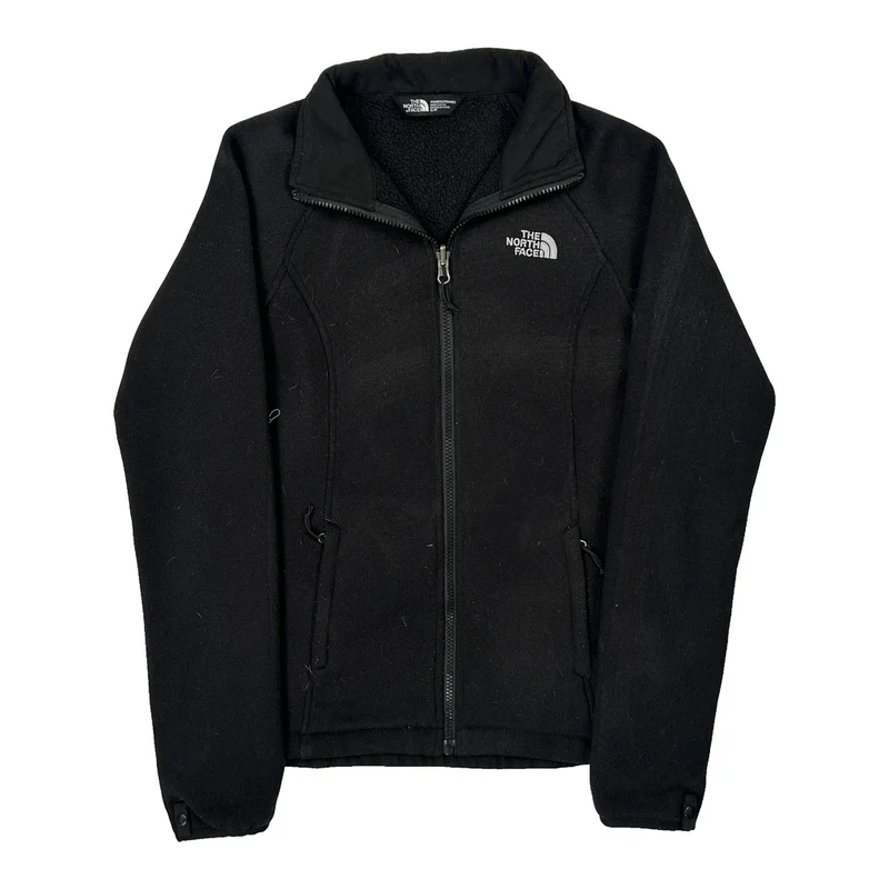 The North Face Fleece Jacket - Small Black Polyester