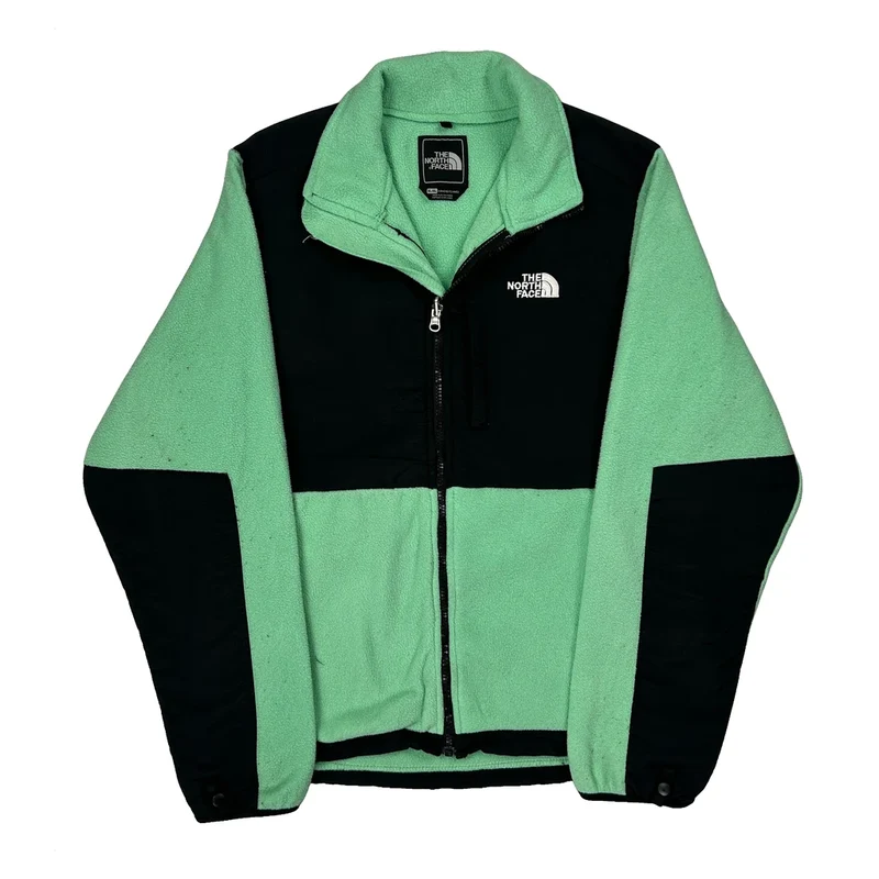 The North Face Denali Fleece Jacket - XL Green Polyester