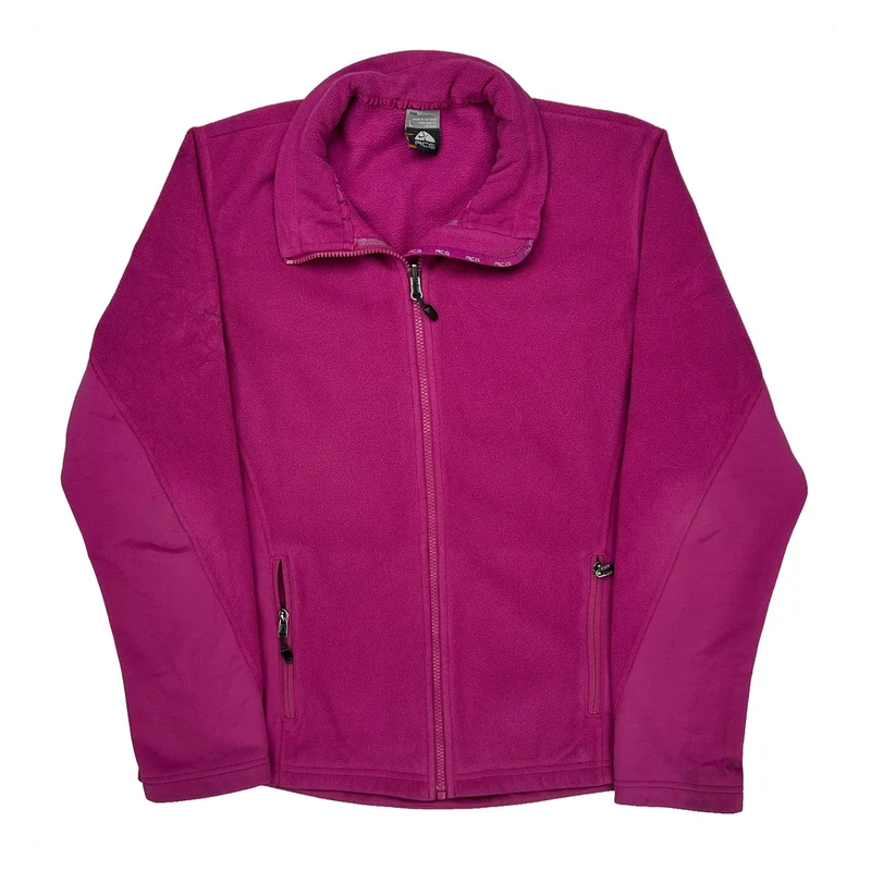 Nike Acg Fleece Jacket - Large Purple Polyester