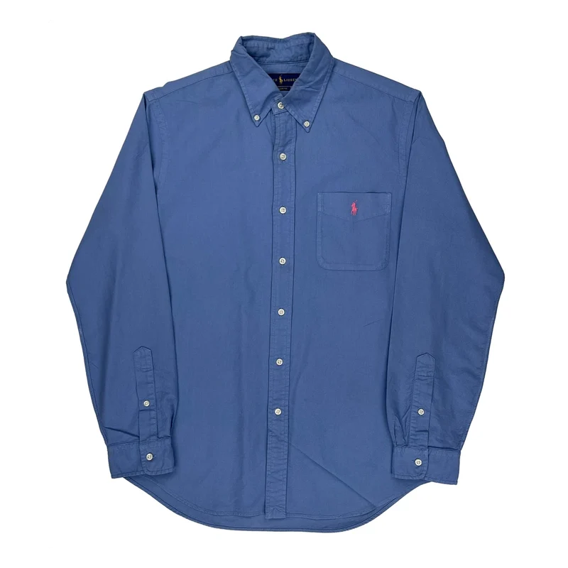 Ralph Lauren Shirt - Medium Blue Cotton