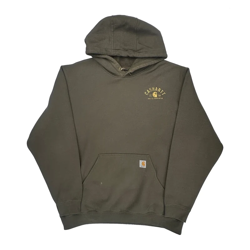 Carhartt Hoodie - XL Brown Cotton