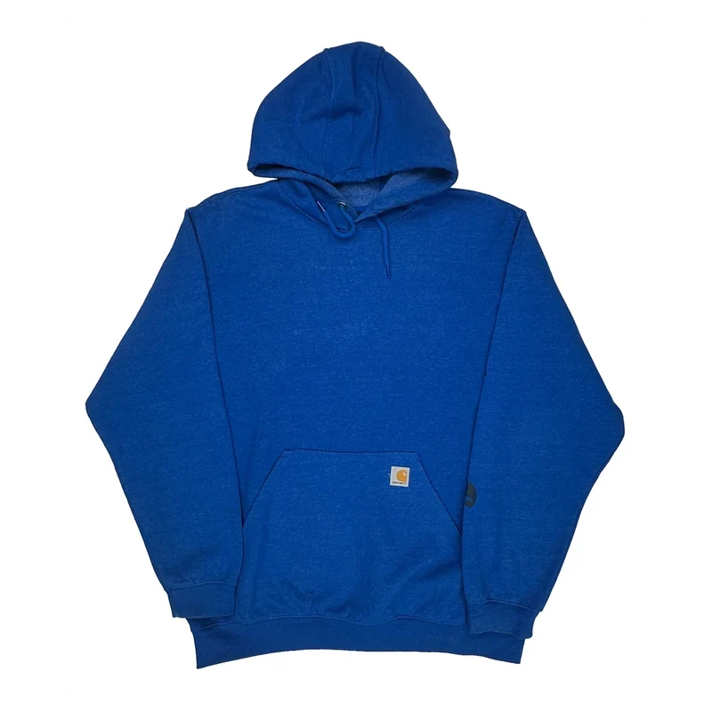 Carhartt Hoodie - XL Blue Cotton
