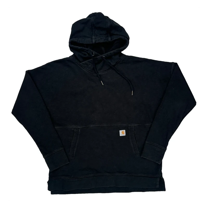 Carhartt Hoodie - Medium Black Cotton