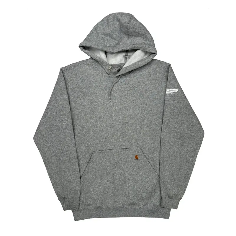 Loose Fit Carhartt Hoodie - Medium Gray Cotton