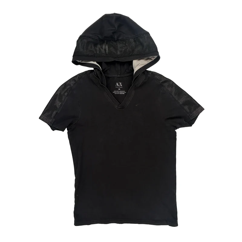 Armani Exchange Hoodie - XS Black Cotton