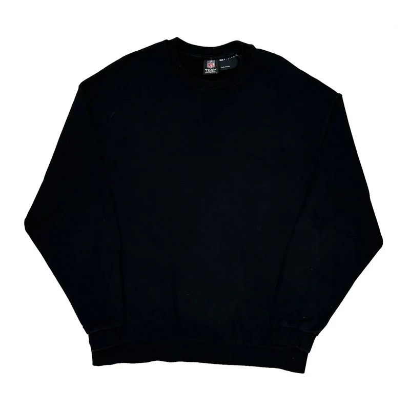 Nfl Asos Football Sweatshirt - Small Black Cotton