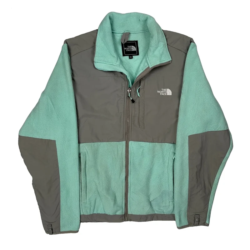The North Face Denali Fleece Jacket - XL Green Polyester