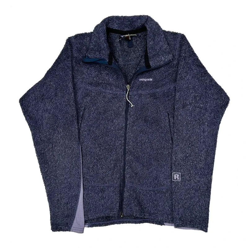 Patagonia Fleece Jacket - Small Blue Polyester