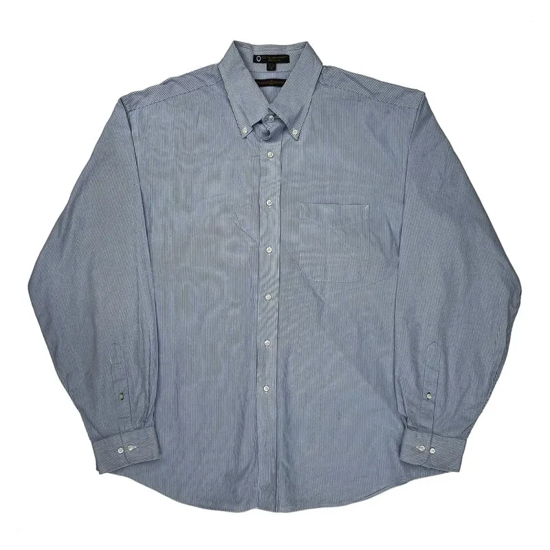 Tommy Hilfiger Striped Shirt - XL Blue Cotton