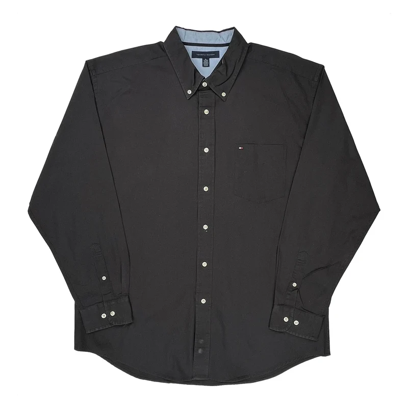 Tommy Hilfiger Shirt - XL Black Cotton