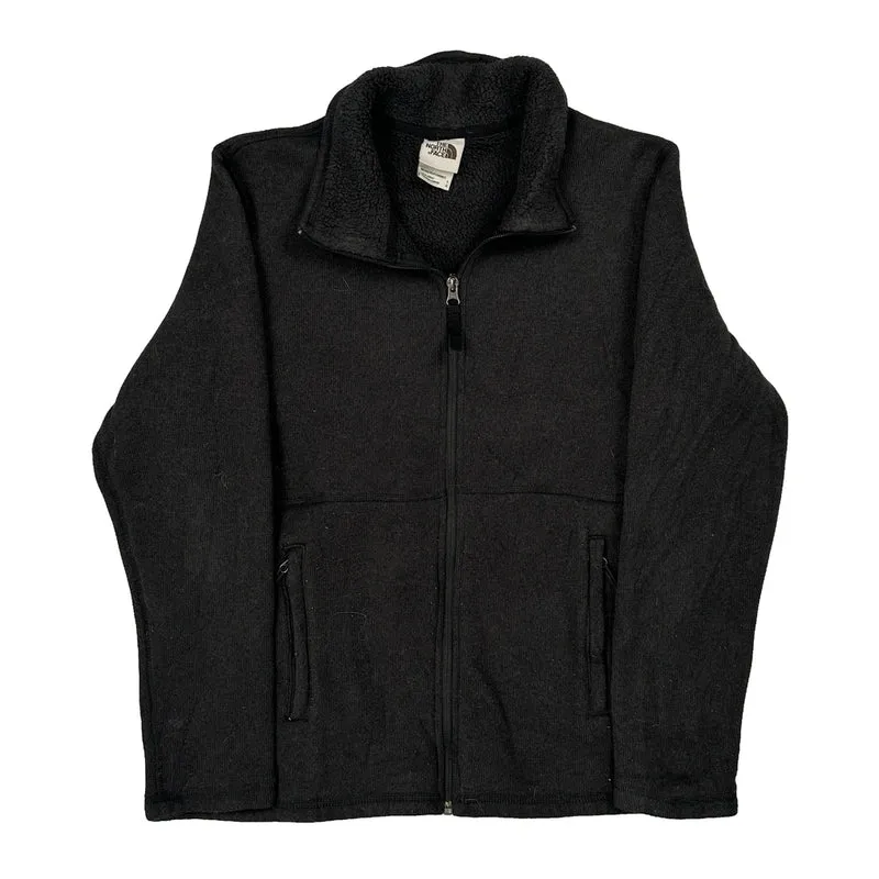 The North Face Fleece Jacket - Large Black Polyester