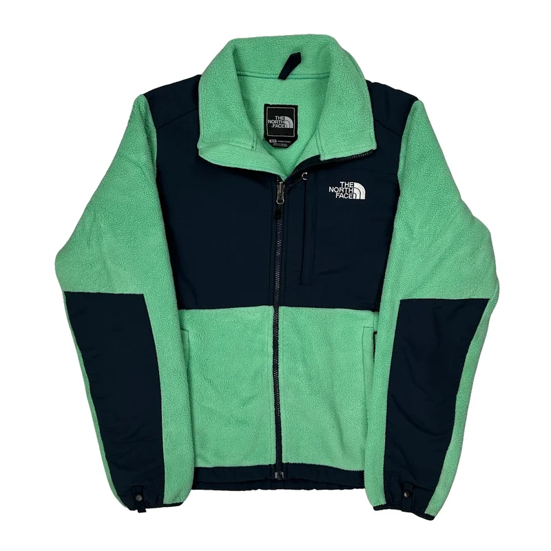 The North Face Denali Fleece Jacket - Small Green Polyester