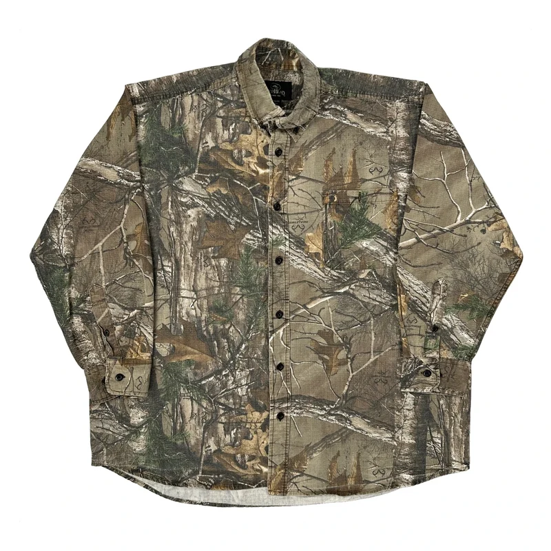 Red Head Camo Shirt - XL Camo Cotton