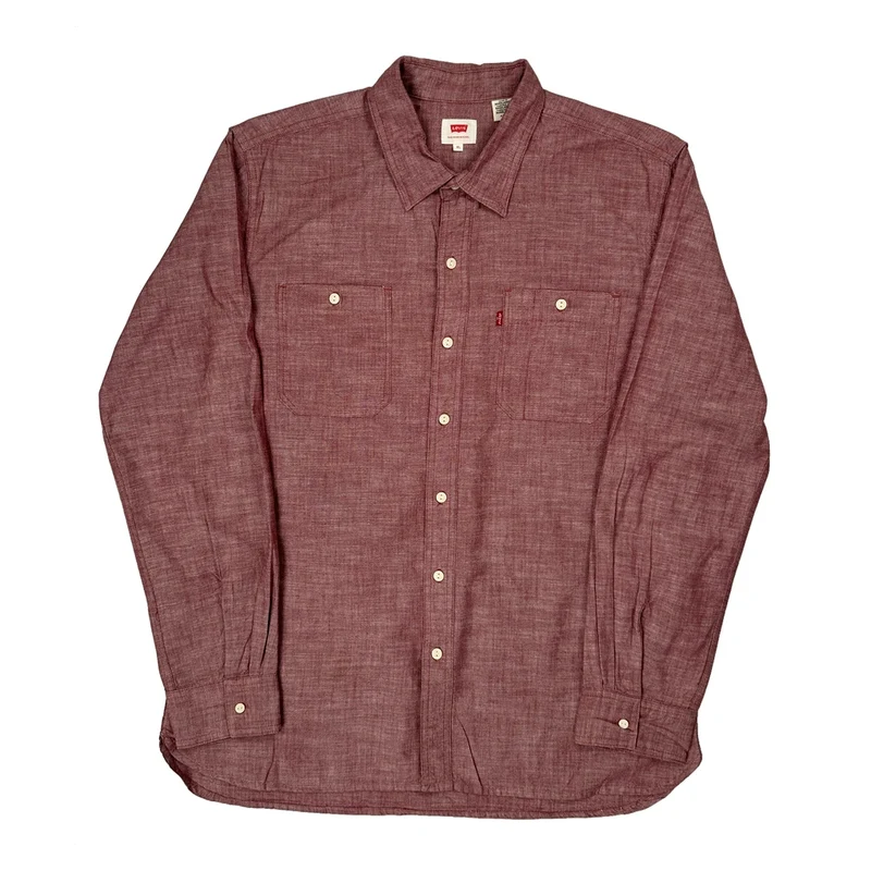 Levis Shirt - XL Red Cotton
