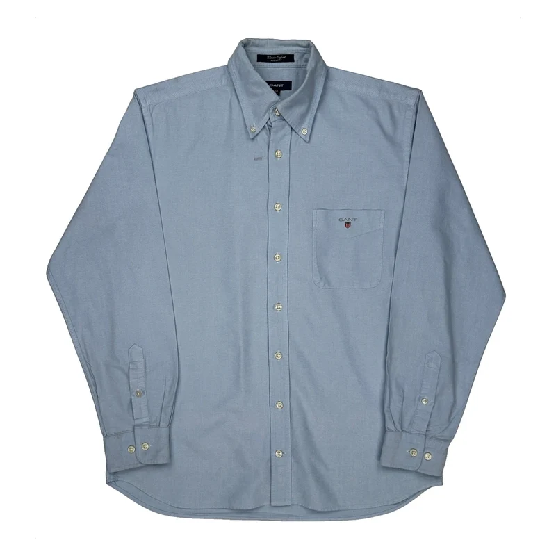 Gant Shirt - Medium Blue Cotton