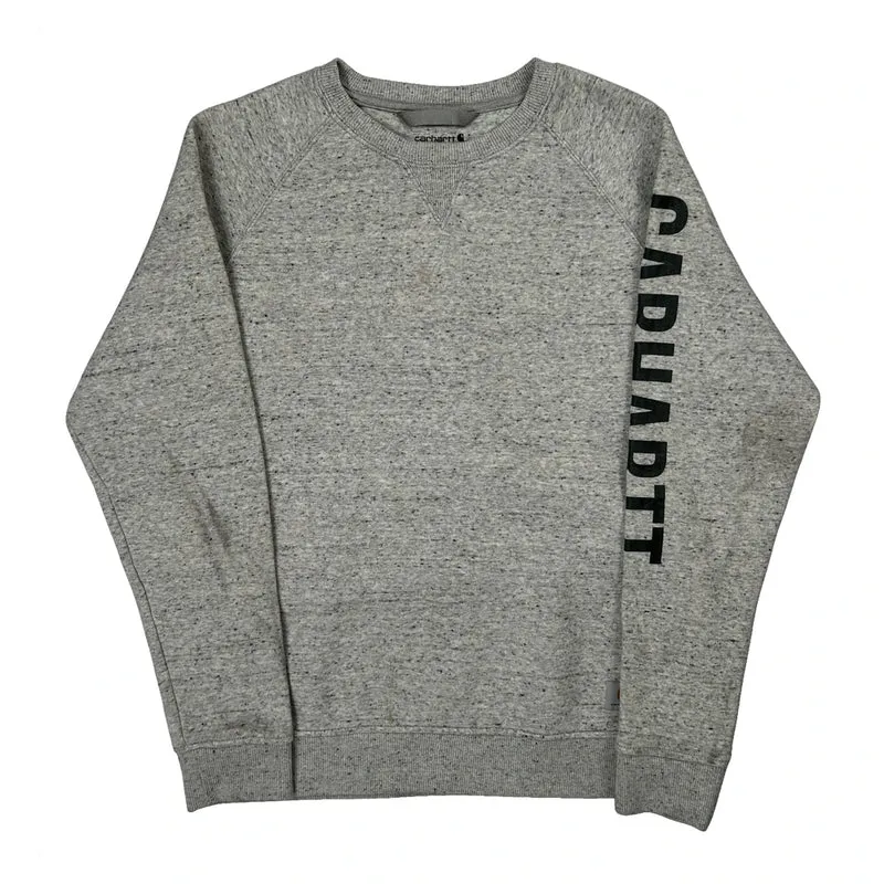 Age 12-14 Carhartt Sweatshirt - Large Grey Cotton