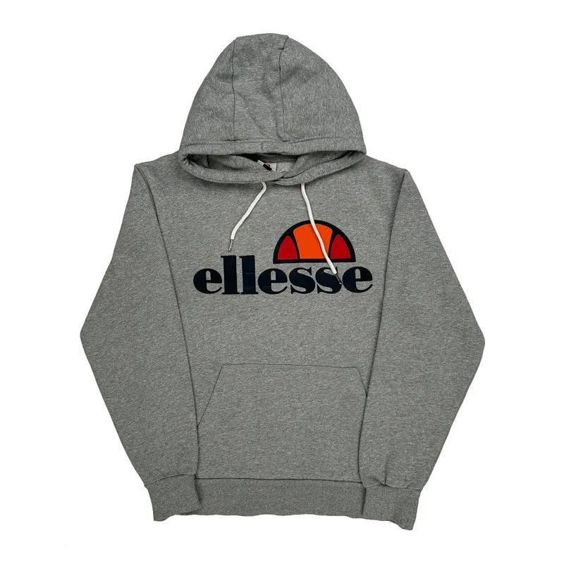 Ellesse Hoodie - Medium Grey Cotton Blend