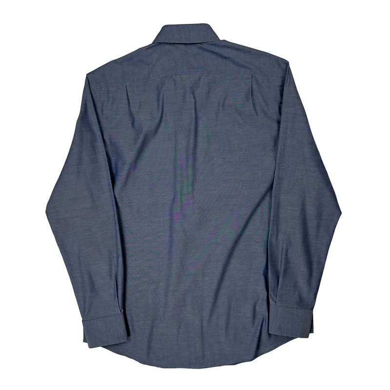 Tommy Hilfiger Shirt - Large Blue Cotton