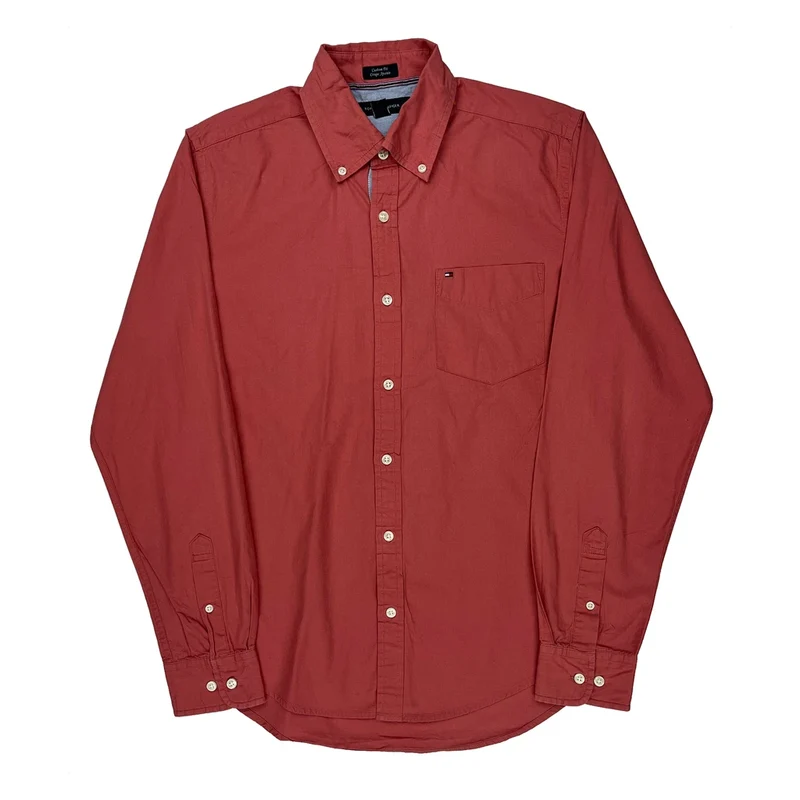 Tommy Hilfiger Shirt - Small Red Cotton