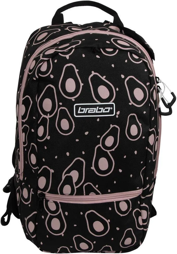 Bb5320 Backpack Fun Avacado Black/pink