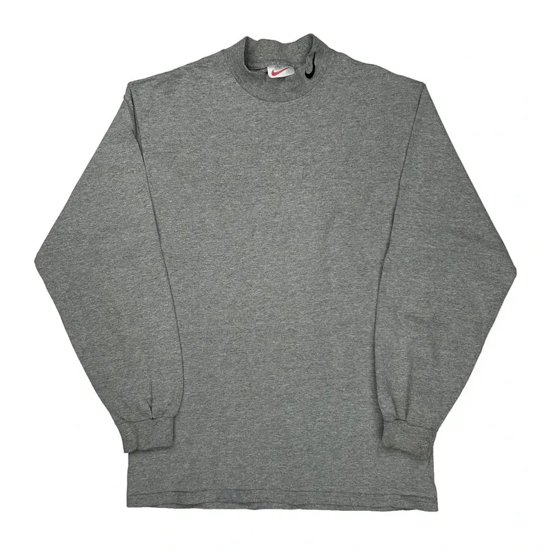 Nike Sweatshirt - Medium Grey Cotton