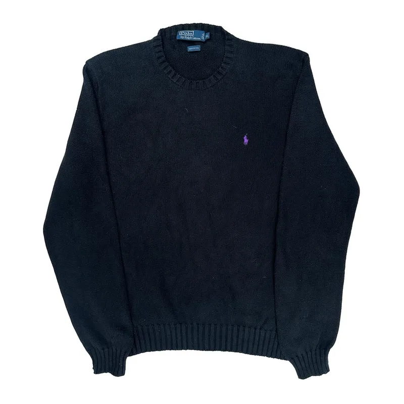 Polo By Ralph Lauren Sweater - XL Black Cotton