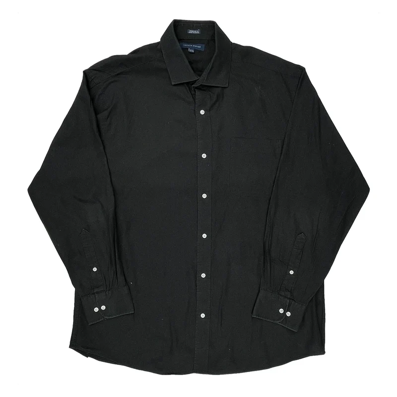 Tommy Hilfiger Shirt - XL Black Cotton