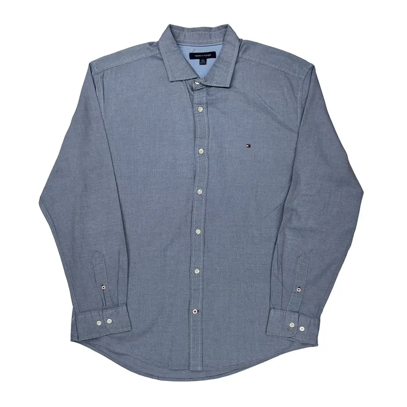 Tommy Hilfiger Shirt - XL Blue Cotton