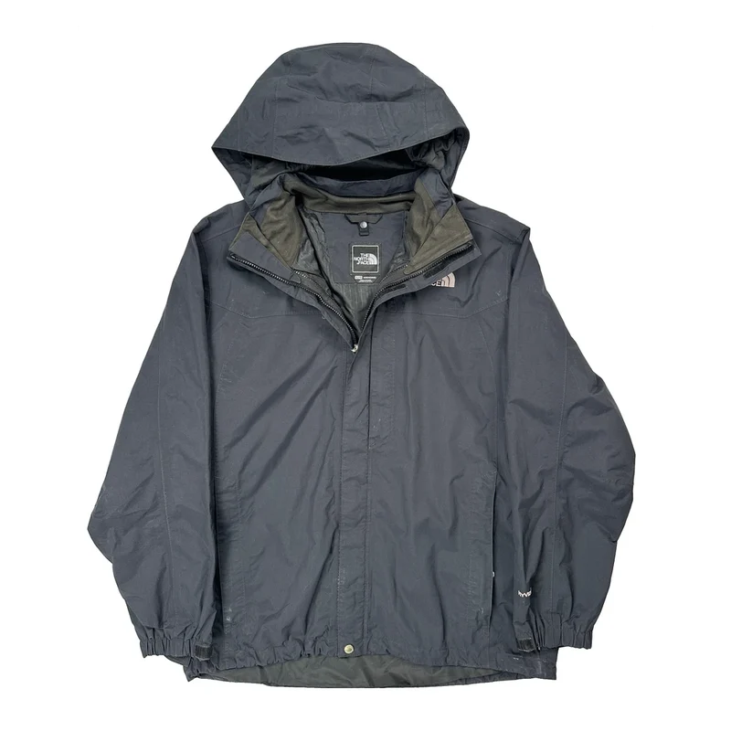 The North Face Waterproof Jacket - XL Black Nylon