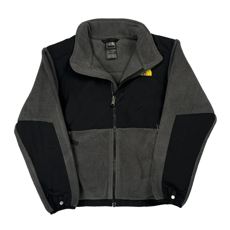 The North Face Denali Fleece Jacket - Medium Gray Polyester
