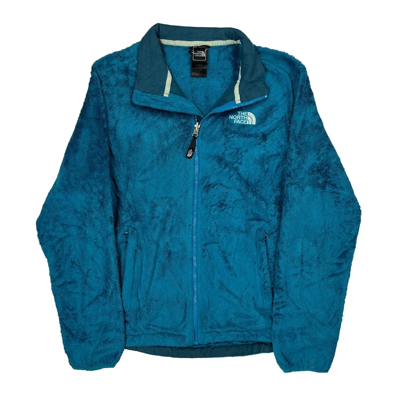 The North Face Fleece Jacket - Large Blue Polyester
