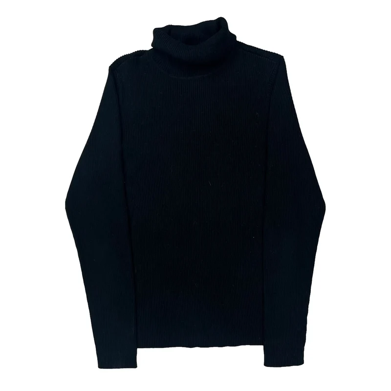 Ralph Lauren Sweater - Large Black Cotton