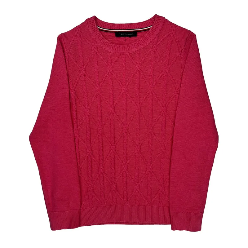 Tommy Hilfiger Sweater - Medium Pink Cotton