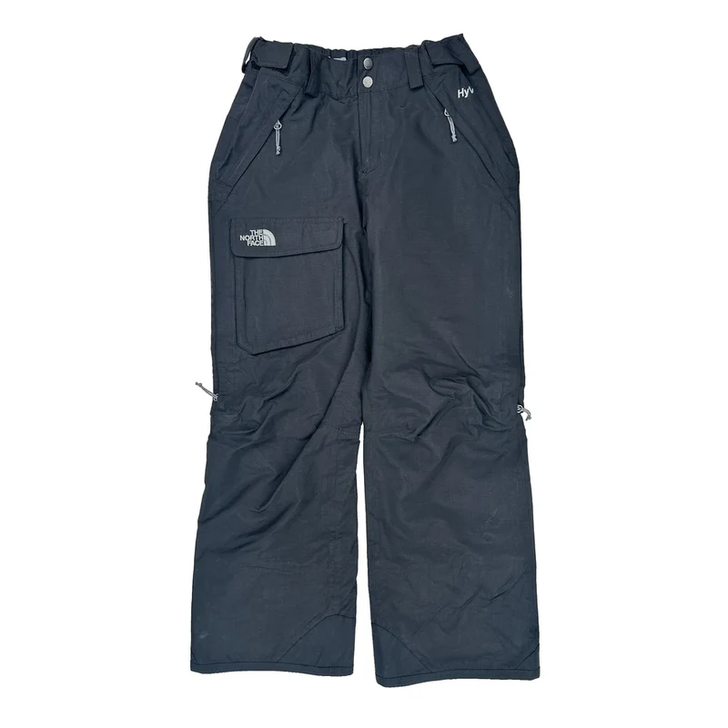 The North Face Cargo Ski Pants - Small Gray Nylon