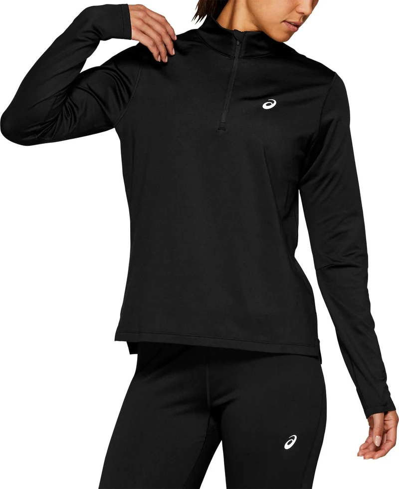 silver ls 1/2 zip winter top