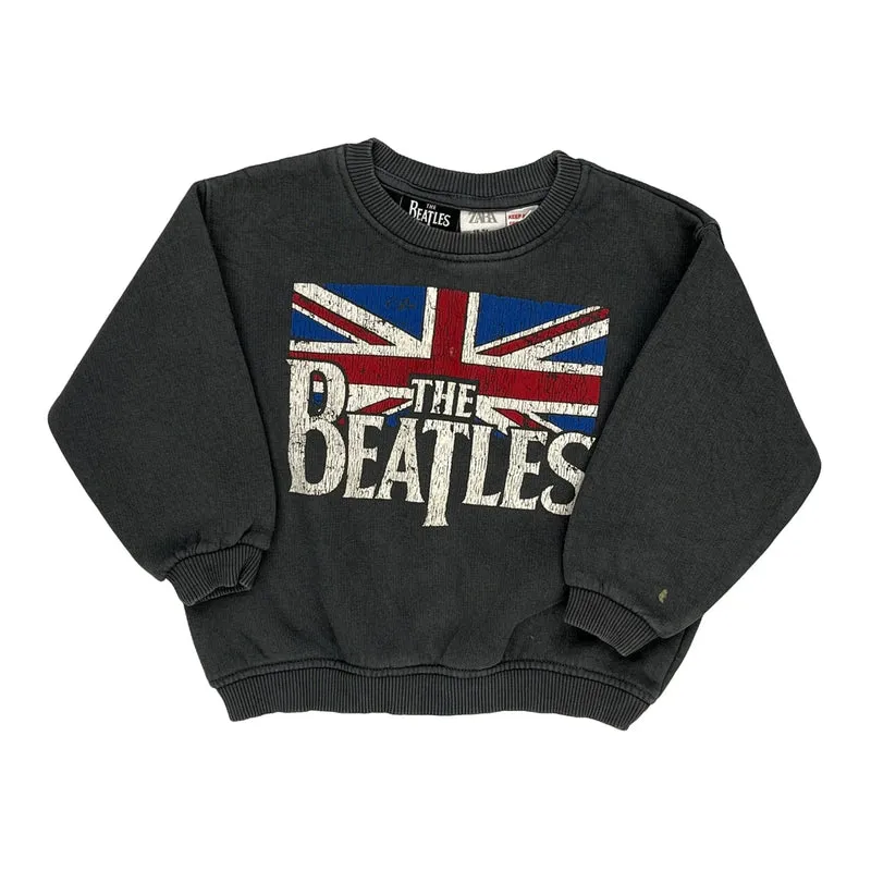 Age 18-24 Months Zara The Beatles Sweatshirt - 3XS Gray Cotton