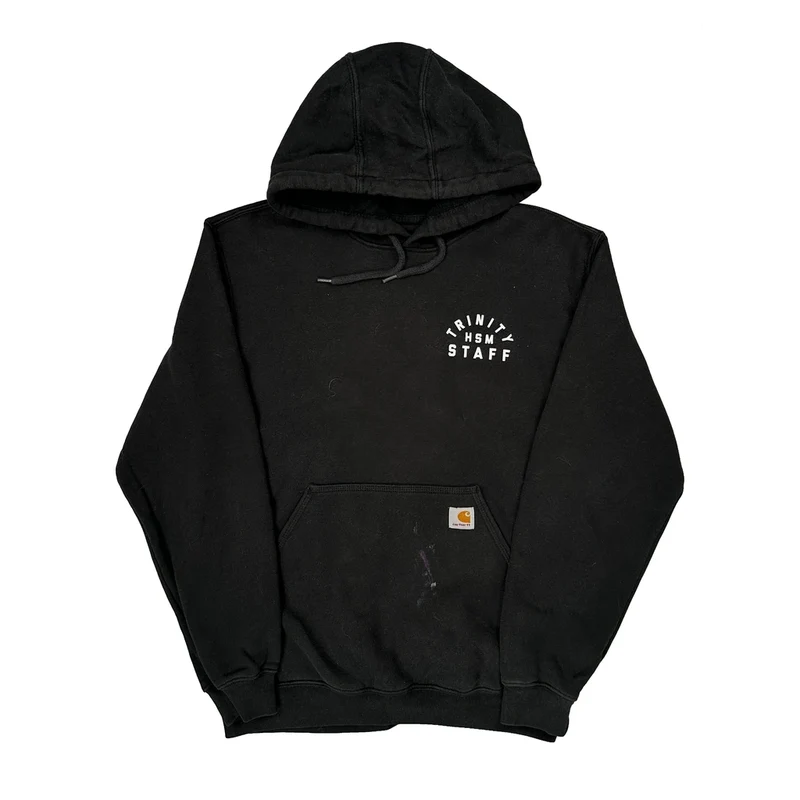Trinity Hsm Staff Carhartt Hoodie - Medium Black Cotton